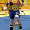 WKF und GBF Gürtel - EuropameisterPETRE Alexandra / AUT