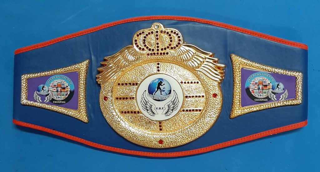 GBF Intercontinental Champion belt