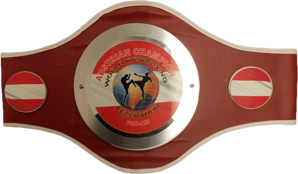 WKF AUSTRIA Champion belt